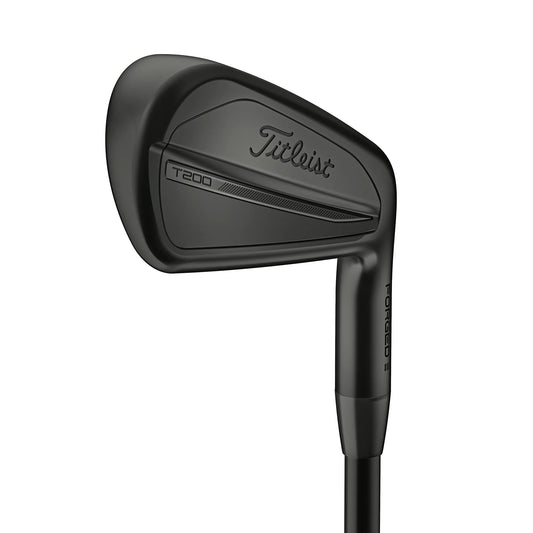 Titleist T200 Black Golf Irons - Steel