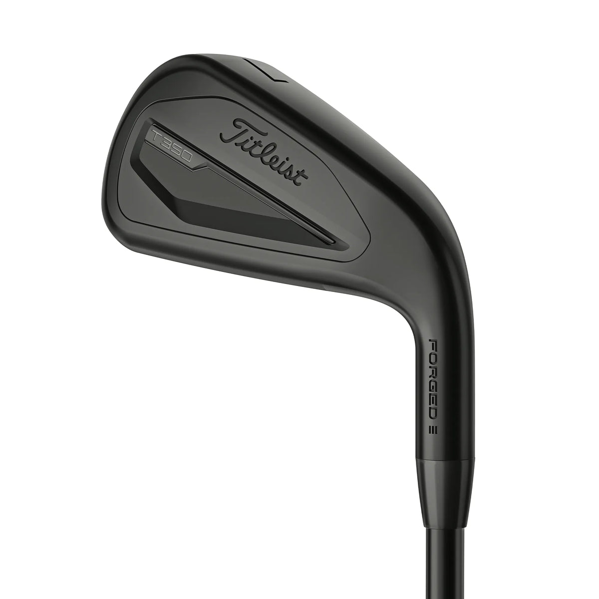 Titleist T350 Black Golf Irons - Steel
