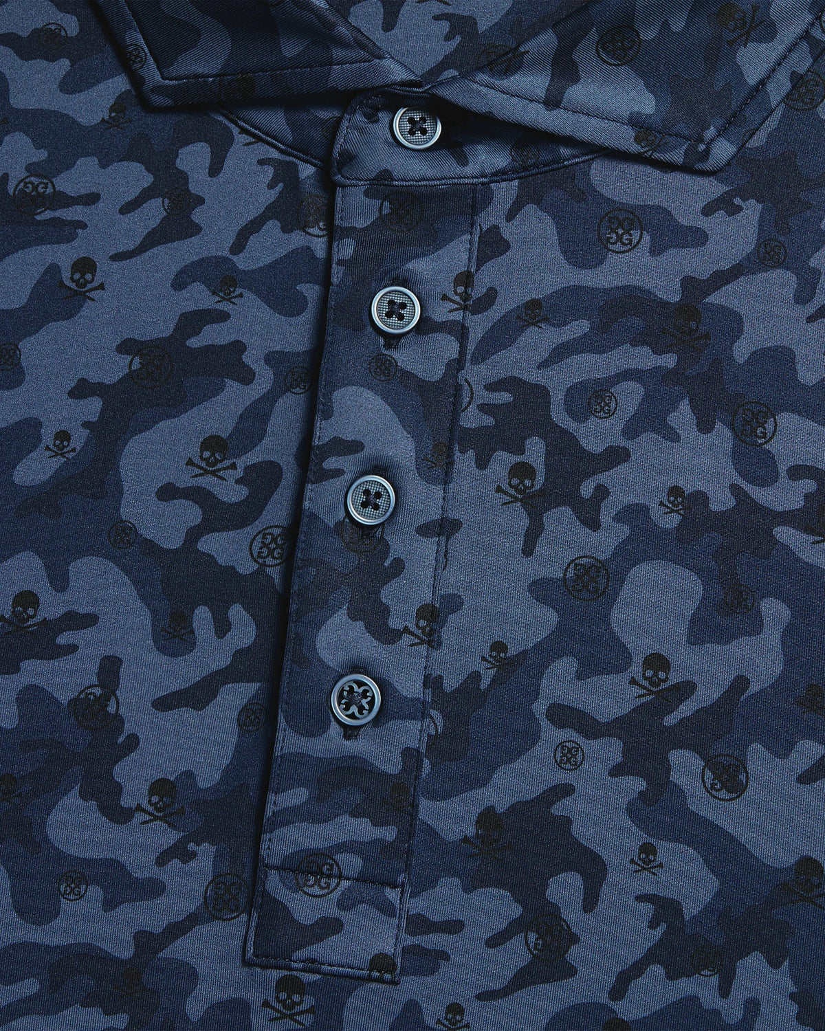 G/FORE Mapped Icon Camo Tech Jersey Golf Polo