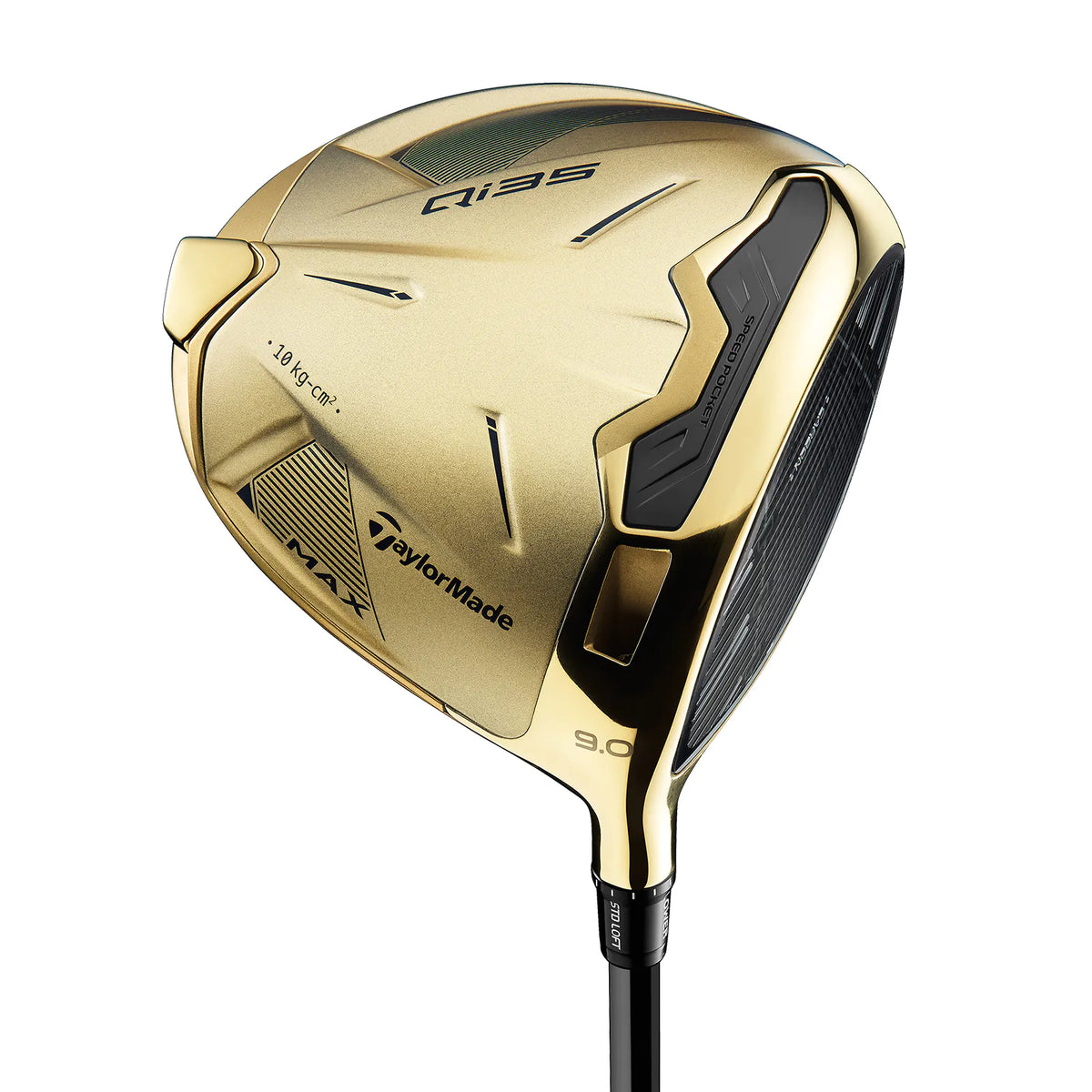 TaylorMade Qi35 Max Designer Series Golf Driver - Gold - Rental