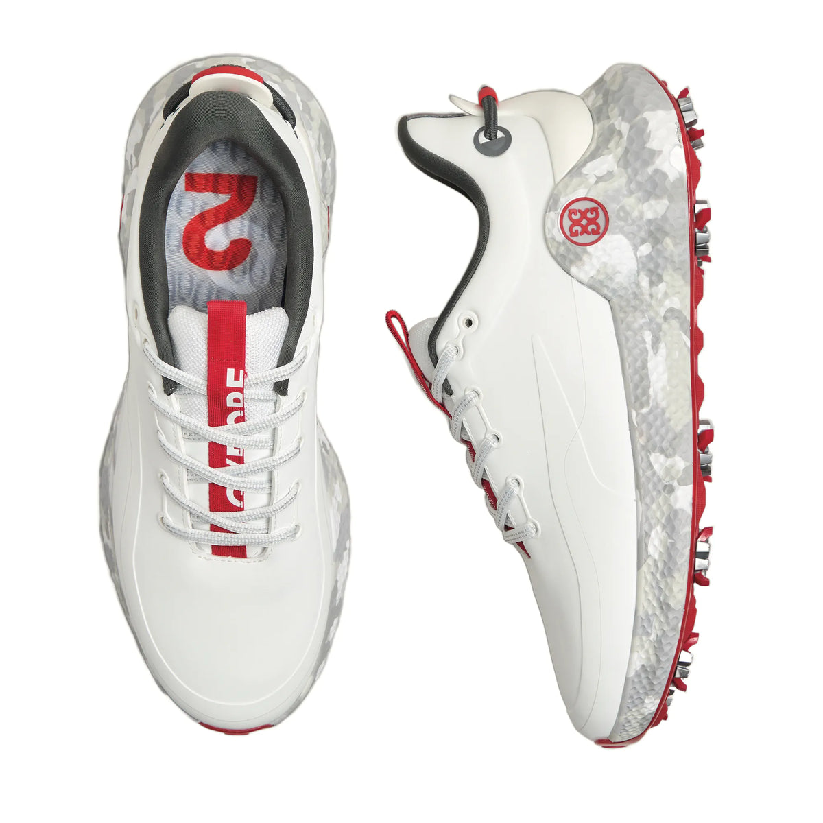 G/FORE MG4+ O2 G/LOCK Camo Mid Sole Spiked Golf Shoes