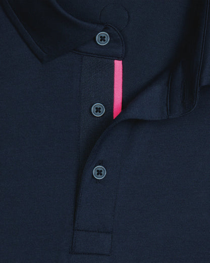 G/FORE Cotton Stretch Long Sleeve Golf Polo