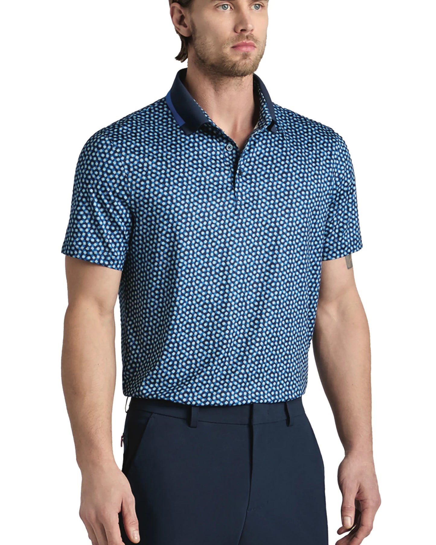 G/FORE 3/G's Tech Jersey Golf Polo