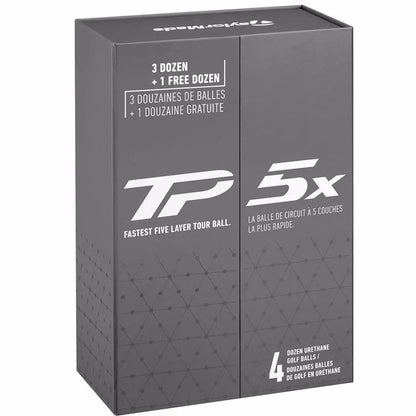 TaylorMade TP5x Golf Balls 4 For 3